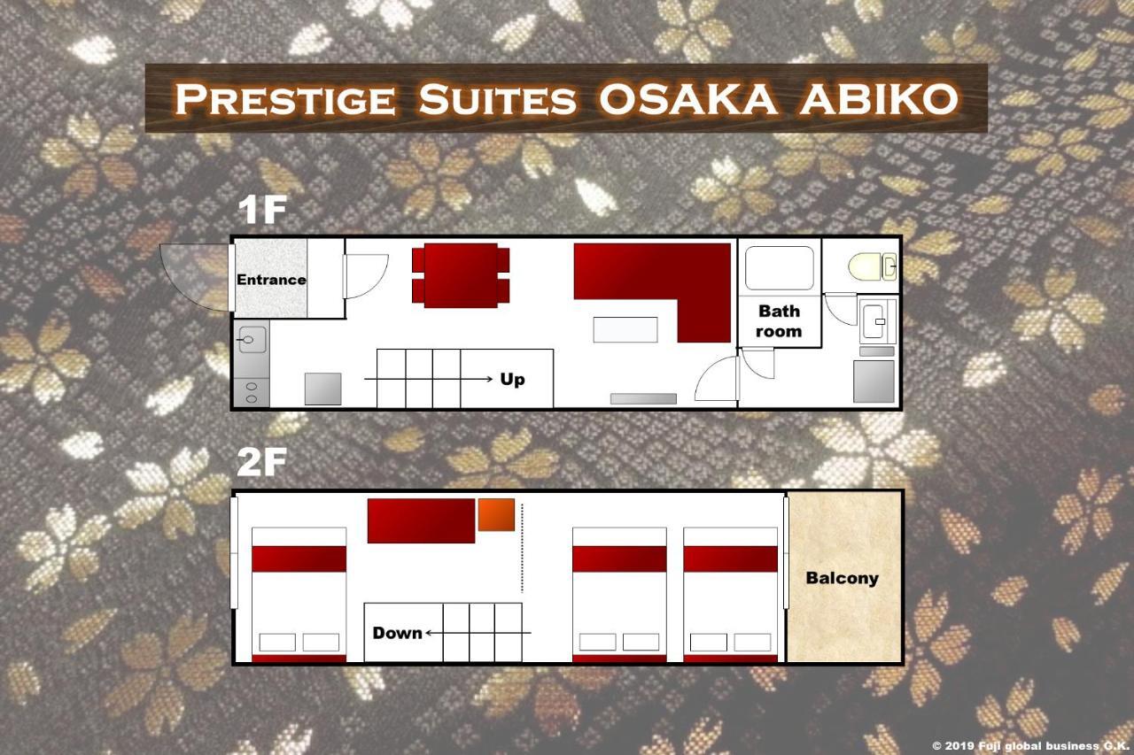 Prestige Suites Osaka Abiko Exterior foto